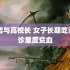 白洁与高校长 女子长期吃素确诊重度贫血