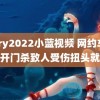 Gary2022小蓝视频 网约车乘客开门杀致人受伤扭头就走