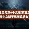 真三国无双6中文版(真三国无双中文版手机版攻略女)