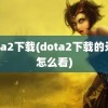 dota2下载(dota2下载的录像怎么看)