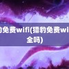 猎豹免费wifi(猎豹免费wifi安全吗)