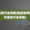 钓鱼技巧全攻略(路亚视频教程钓鱼技巧全攻略)