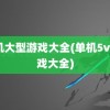 单机大型游戏大全(单机5v5游戏大全)