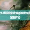 神武幻境寻宝攻略(神武幻境寻宝技巧)