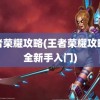 王者荣耀攻略(王者荣耀攻略大全新手入门)