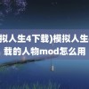 (模拟人生4下载)模拟人生4下载的人物mod怎么用