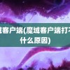 魔域客户端(魔域客户端打不开什么原因)