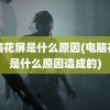 电脑花屏是什么原因(电脑花屏是什么原因造成的)