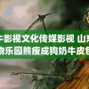 老牛影视文化传媒影视 山东一动物乐园熊瘦成狗奶牛皮包骨