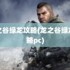 龙之谷绿龙攻略(龙之谷绿龙攻略pc)