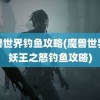 魔兽世界钓鱼攻略(魔兽世界巫妖王之怒钓鱼攻略)