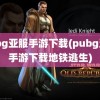 pubg亚服手游下载(pubg亚服手游下载地铁逃生)