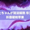 黑土ちゃんが腿法娴熟 华为三折叠硬刚苹果