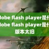 (adobe flash player是什么)adobe flash player是什么版本太旧