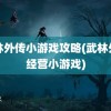 武林外传小游戏攻略(武林外传经营小游戏)