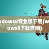 windows8专业版下载(windows8下载官网)