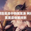 金鳞岂是池中物候龙涛 网红小英莫遗体被找到