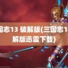 三国志13 破解版(三国志13破解版迅雷下载)