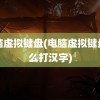 电脑虚拟键盘(电脑虚拟键盘怎么打汉字)