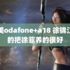 欧美odafone+a18 徐锦江真的把徐菲养的很好