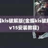 金蝶kis破解版(金蝶kis破解版v15安装教程)