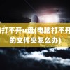 电脑打不开u盘(电脑打不开u盘的文件夹怎么办)