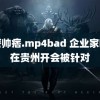 武警帅痞.mp4bad 企业家吐槽在贵州开会被针对